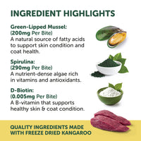 NAS Freeze Formed™ Skin & Coat Health Bites