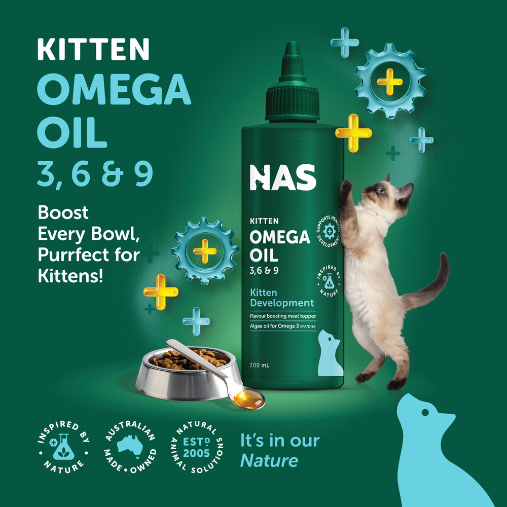 NAS Omega Oil - Kitten Development™