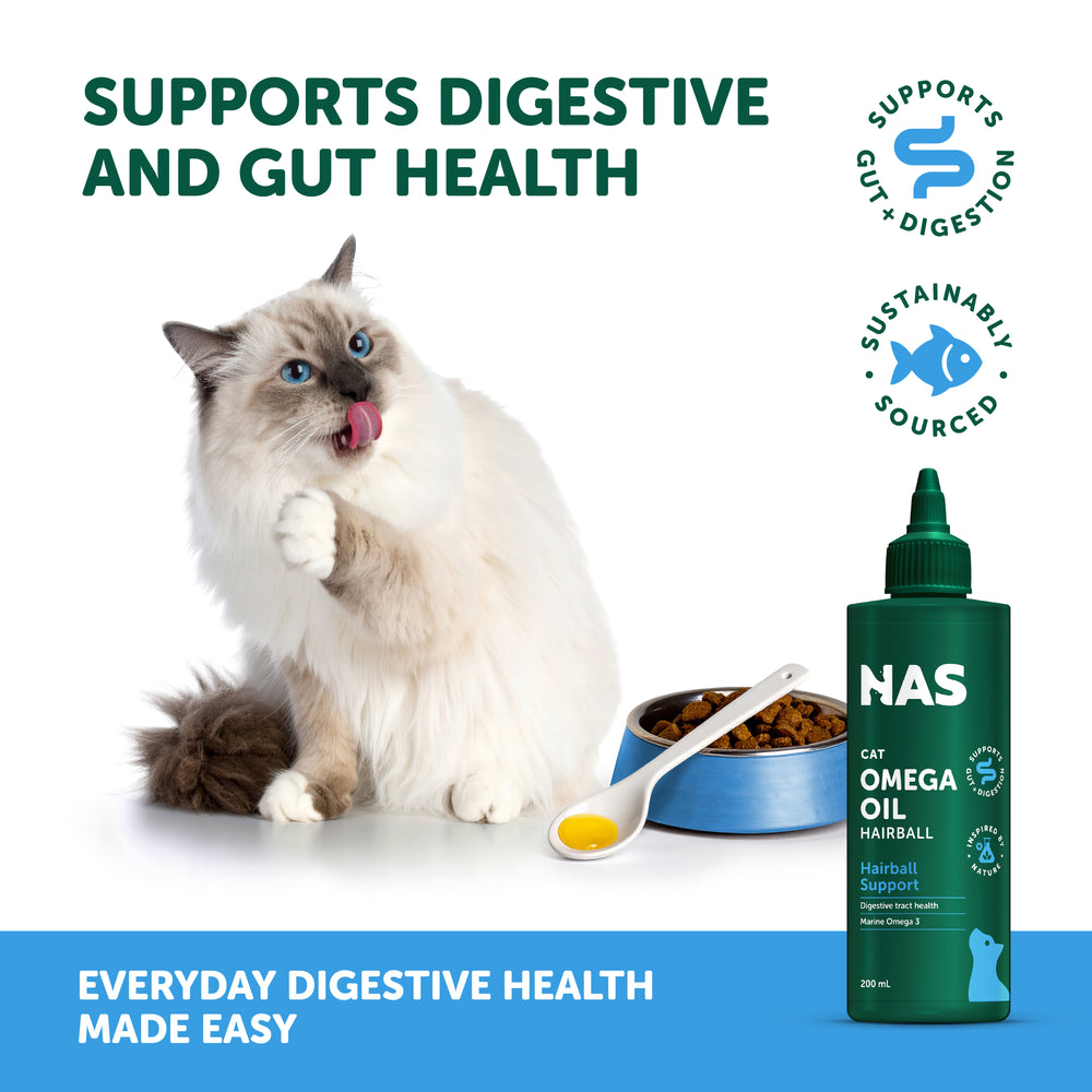 NAS Omega Oil - Cat Hairball™